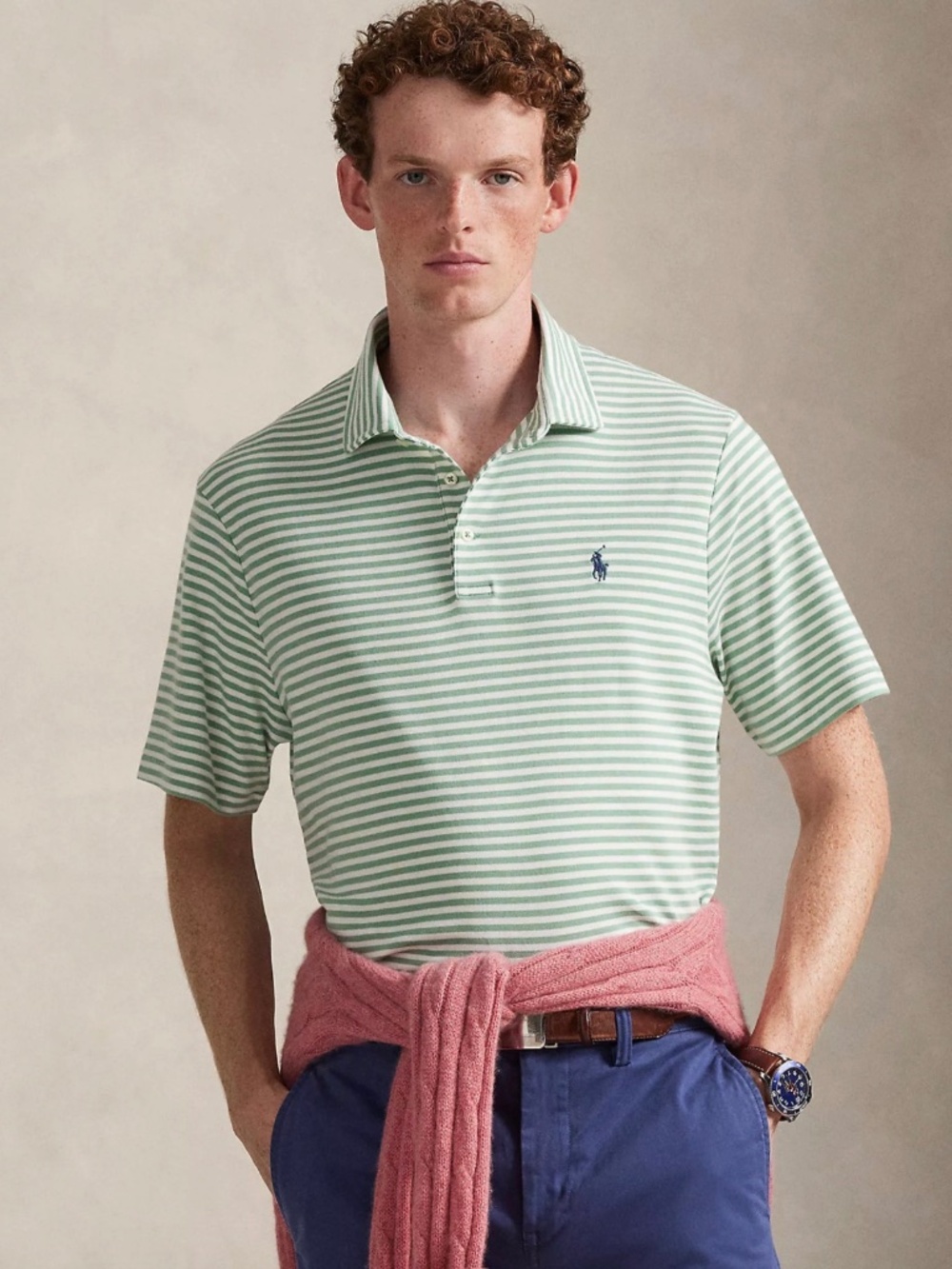 NWT Classic brushed Cotten Ralph Lauren Polo Men’s SZ small